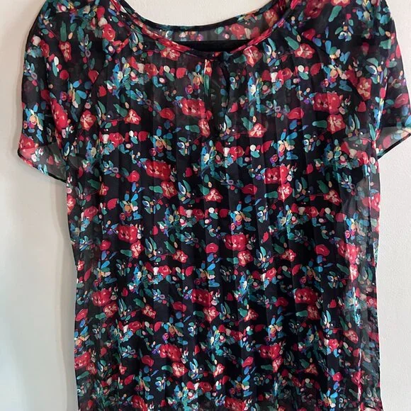 Anthropologie Eva Franco floral blouse - Picture 3 of 5